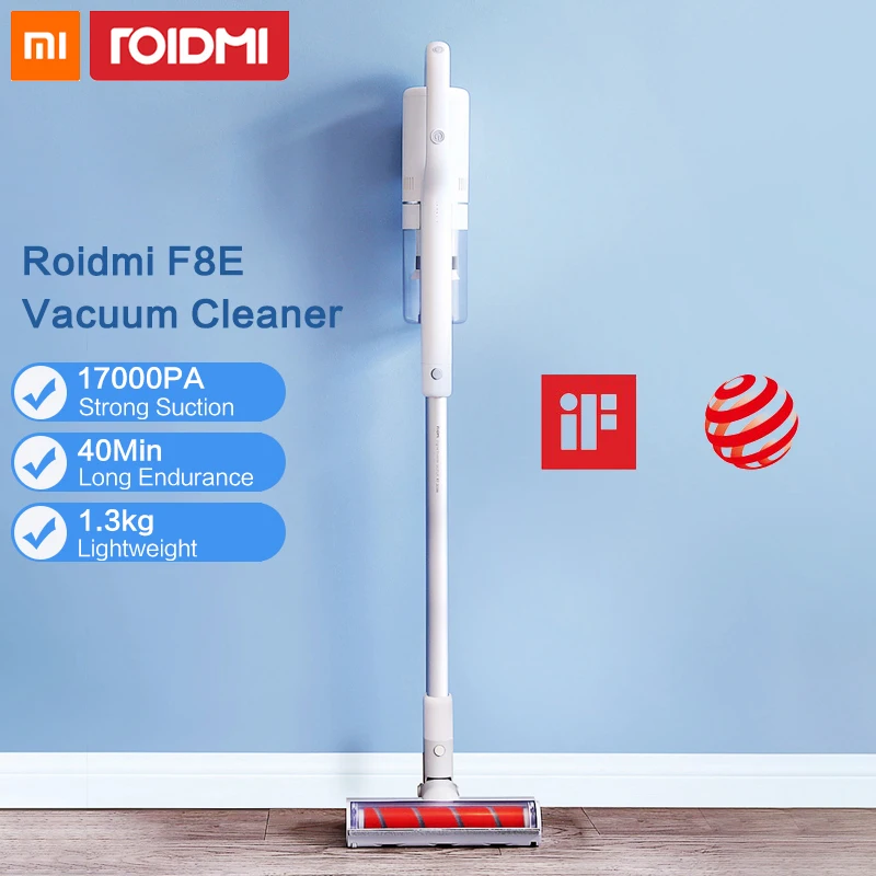 Original Xiaomi Roidmi F8E Handheld Wireless Vacuum Cleaner for Home Dust Collector Aspirador Low Noise Multifunctional Brush
Original Xiaomi Roidmi F8E Handheld Wireless Vacuum Cleaner for Home Dust Collector Aspirador Low Noise Multifunctional Brush