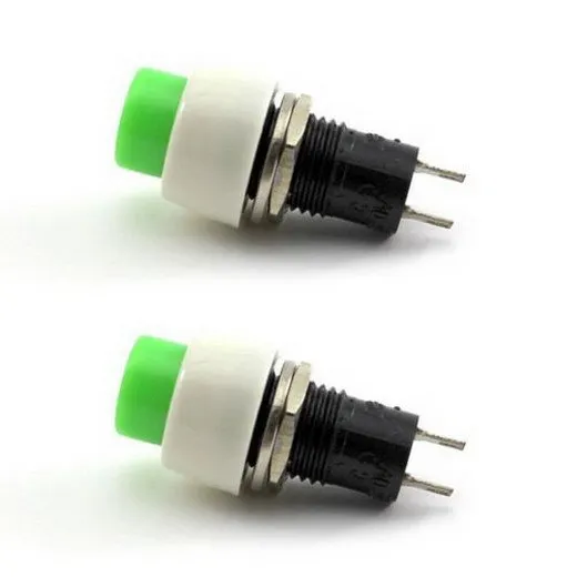 5PCS New Green Mini 2 pin Round Toggle Selflocking Power ON/OFF Push Button Switch
5PCS New Green Mini 2 pin Round Toggle Selflocking Power ON/OFF Push Button Switch