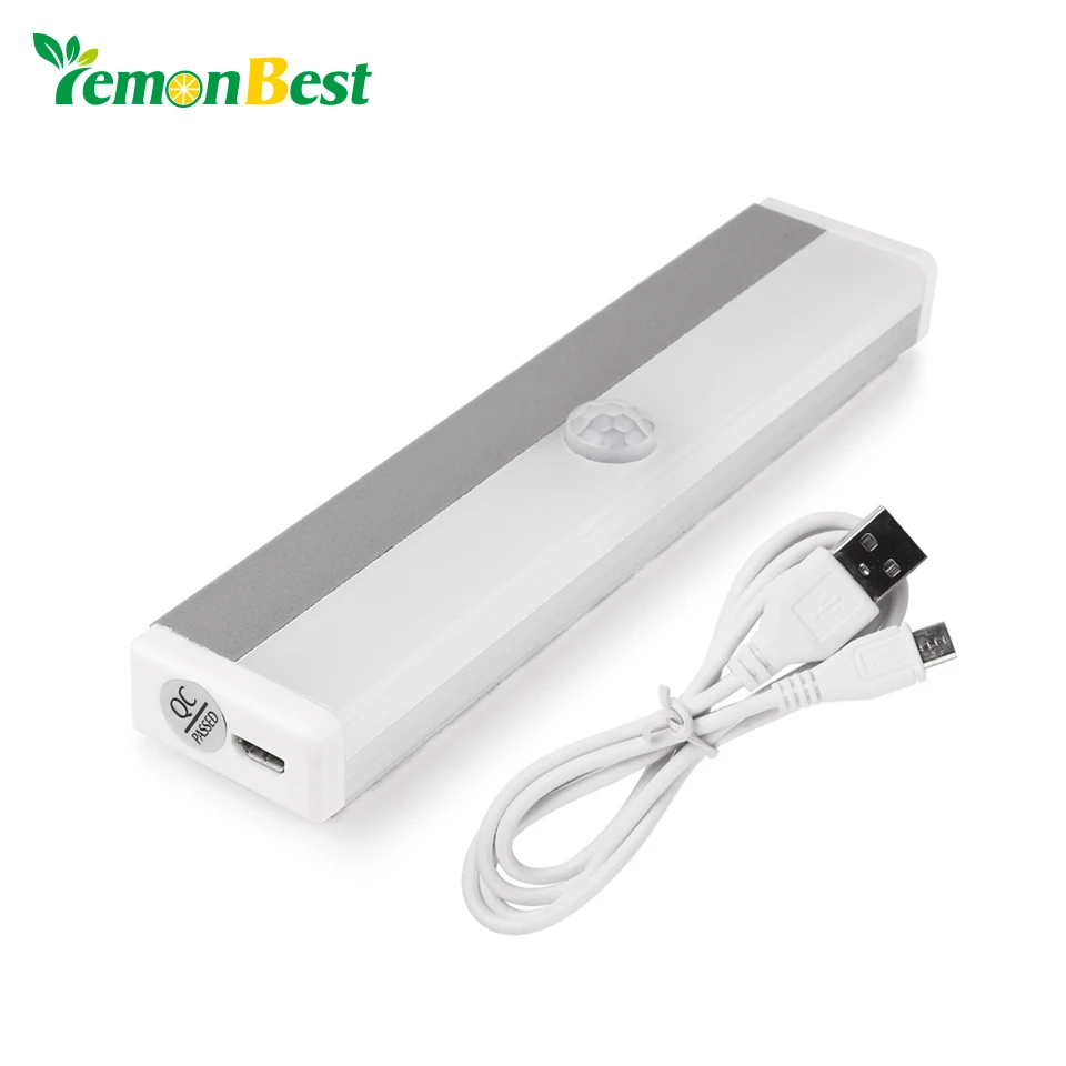 Rechargeable Magnetic Infrared IR Motion Sensor LED Wall Lights Night Light Auto On/Off Battery Operated for Pathway Wall Fridge
Rechargeable Magnetic Infrared IR Motion Sensor LED Wall Lights Night Light Auto On/Off Battery Operated for Pathway Wall Fridge