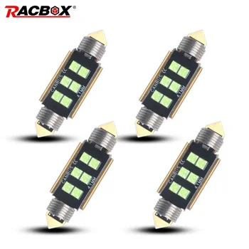 RACBOX 4Pcs C5W LED Canbus Bulbs 31mm 36mm 39mm 41mm Festoon Light with Auto Dome Lamp License Plate Car Interior Bulb 12V
RACBOX 4Pcs C5W LED Canbus Bulbs 31mm 36mm 39mm 41mm Festoon Light with Auto Dome Lamp License Plate Car Interior Bulb 12V
