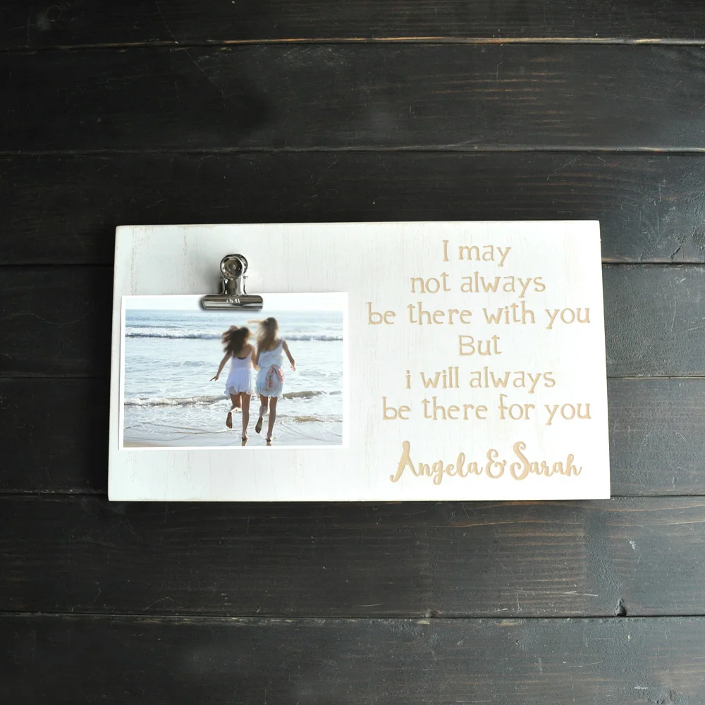 Custom Picture Frame, Personalized Photo Board with Clip, Picture Frame with Clip, Wood Photo Frame, Rustic Frame, Sisters Gift
Custom Picture Frame, Personalized Photo Board with Clip, Picture Frame with Clip, Wood Photo Frame, Rustic Frame, Sisters Gift