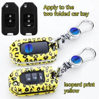 2017 fashion style Car key cover For Honda Key leopard print style Car key ring for Honda Accord Odyssey CITY Key with gift box
2017 fashion style Car key cover For Honda Key leopard print style Car key ring for Honda Accord Odyssey CITY Key with gift box