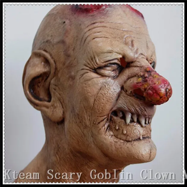 Halloween Party Cosplay hornless Evil demon scary zombie latex mask brandy nose goblin Head Mask Funny Full Face clown Mask Toys
Halloween Party Cosplay hornless Evil demon scary zombie latex mask brandy nose goblin Head Mask Funny Full Face clown Mask Toys
