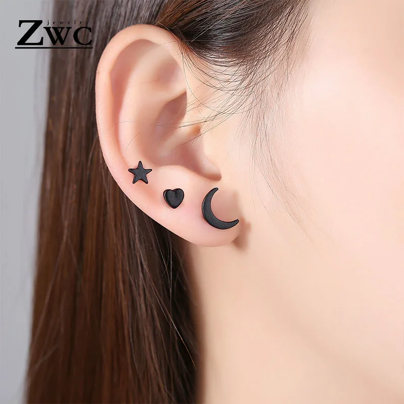ZWC Fashion Personality Simple Star Moon Love Heart Stud Earrings for Women and Girls Party Charm Exquisite Earrings Set Jewelry
ZWC Fashion Personality Simple Star Moon Love Heart Stud Earrings for Women and Girls Party Charm Exquisite Earrings Set Jewelry