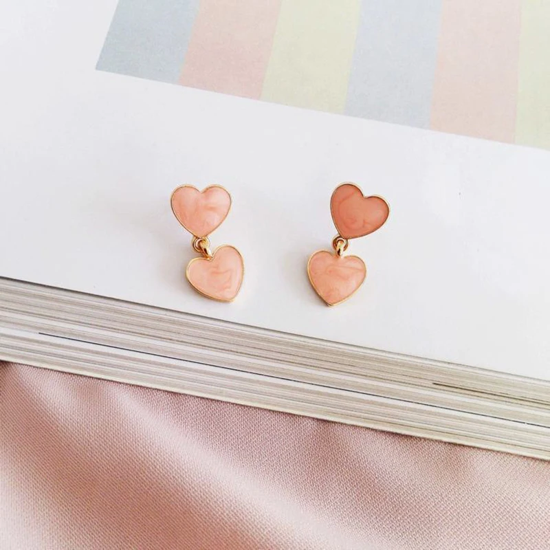 CUTEECO Drop Heart-shaped Earrings Peach Heart Earrings Heart-shaped Pendant The Girl Deserve To Act The Role of Gift
CUTEECO Drop Heart-shaped Earrings Peach Heart Earrings Heart-shaped Pendant The Girl Deserve To Act The Role of Gift