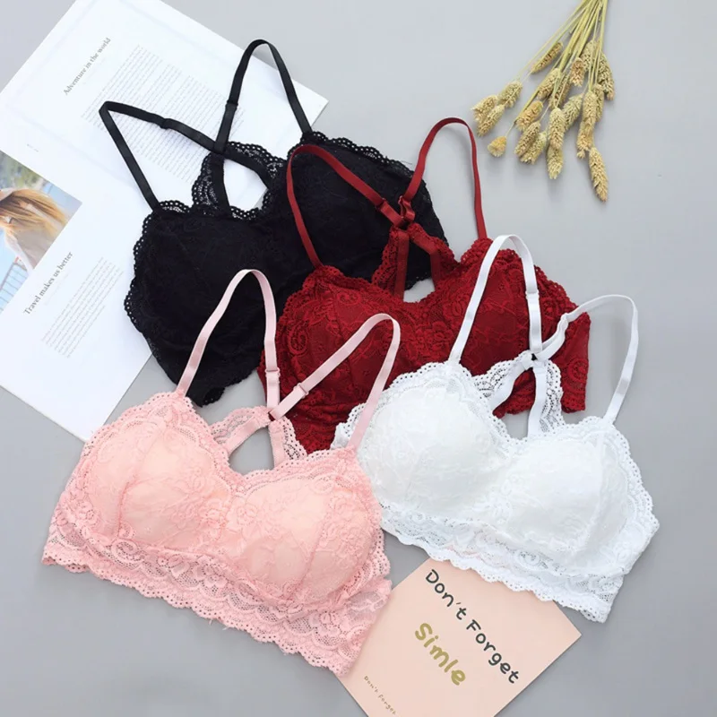 Women Wireless Lace Tube Tops Bra Sexy Lace Soft Brassiere Underwear Lingerie Tank Top
Women Wireless Lace Tube Tops Bra Sexy Lace Soft Brassiere Underwear Lingerie Tank Top