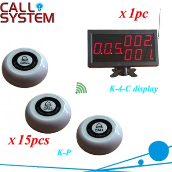 1 Set Wireless Call Calling System Waiter Server Paging Service System for Restaurant Pub Bar
1 Set Wireless Call Calling System Waiter Server Paging Service System for Restaurant Pub Bar