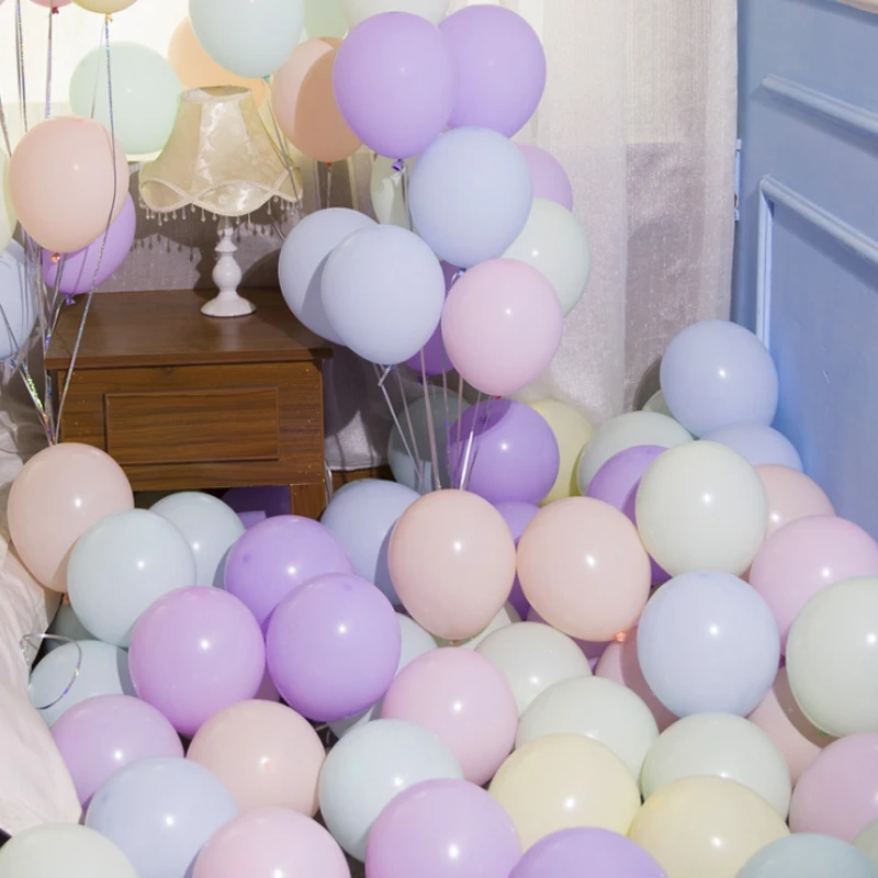 NASTASIA Single layer macaron balloon 10inch 30/50pcs wedding favors and gifts home decoration accessories birthday balloon
NASTASIA Single layer macaron balloon 10inch 30/50pcs wedding favors and gifts home decoration accessories birthday balloon