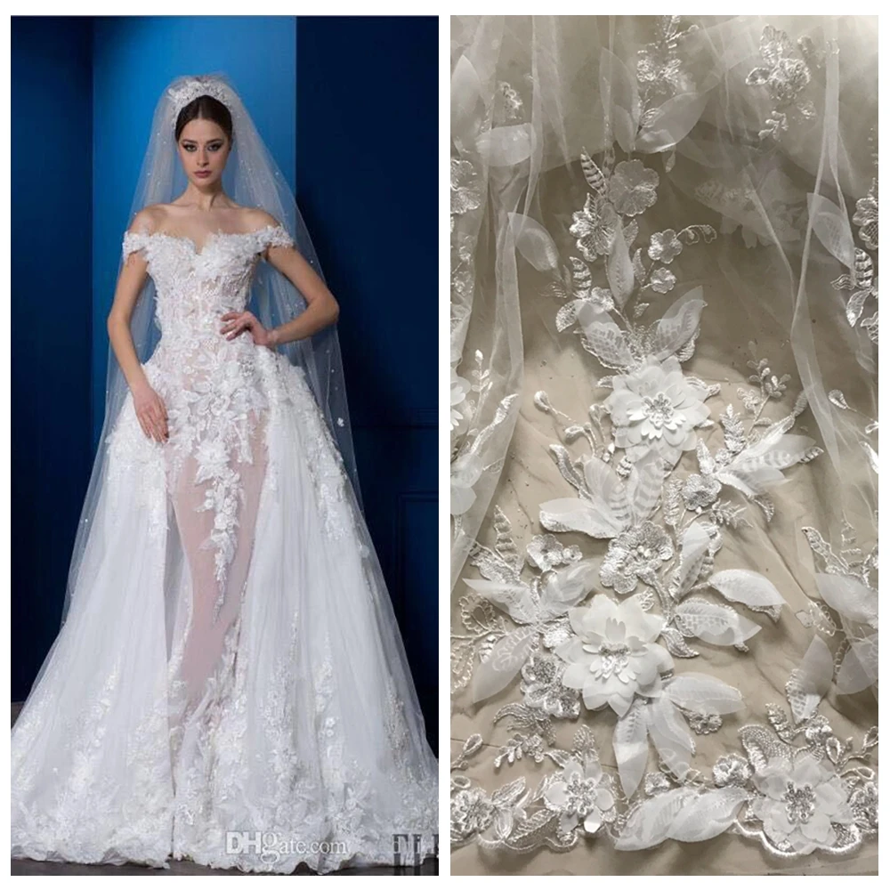 Hot popular black/off whit chiffon 3d flower with sequins on tulle lace fabric stage performance/evening dress lace fabric 1yard
Hot popular black/off whit chiffon 3d flower with sequins on tulle lace fabric stage performance/evening dress lace fabric 1yard