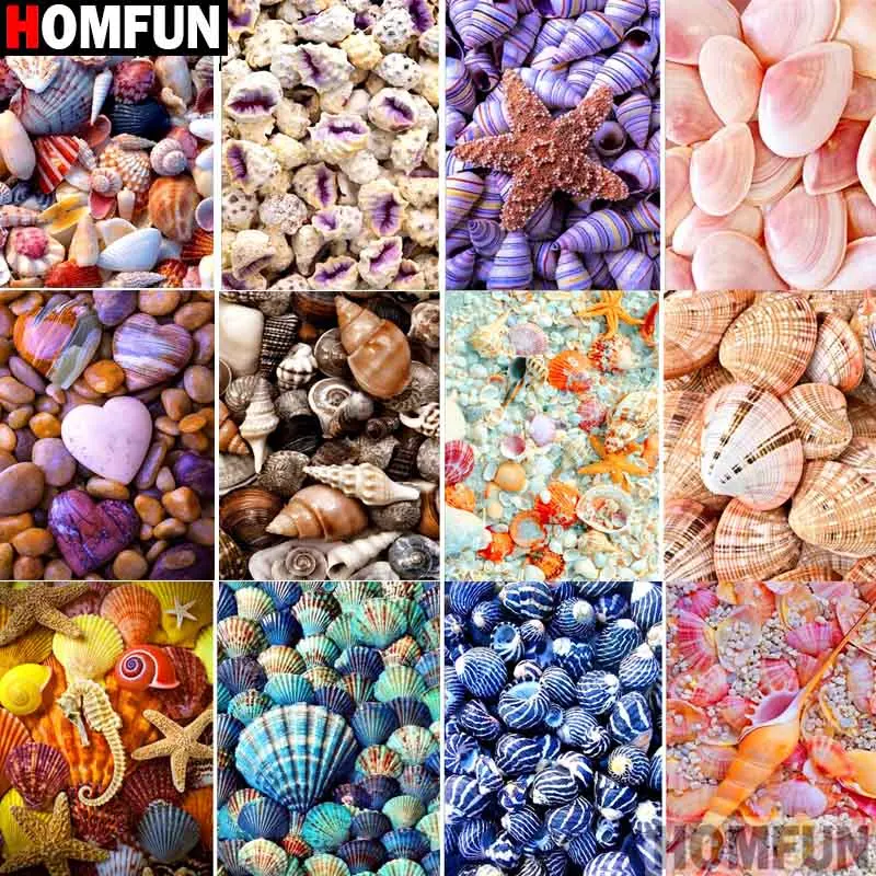 HOMFUN Full Square/Round Drill 5D DIY Diamond Painting "Conch shell" 3D Embroidery Cross Stitch 5D Home Decor Gift A13170
HOMFUN Full Square/Round Drill 5D DIY Diamond Painting "Conch shell" 3D Embroidery Cross Stitch 5D Home Decor Gift A13170