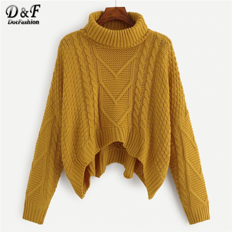Dotfashion Ginger Mixed Knit Asymmetrical Hem Jumper Womens Sweaters 2019 Winter Clothes Women Casual Fall Plain Pullover Jumper
Dotfashion Ginger Mixed Knit Asymmetrical Hem Jumper Womens Sweaters 2019 Winter Clothes Women Casual Fall Plain Pullover Jumper