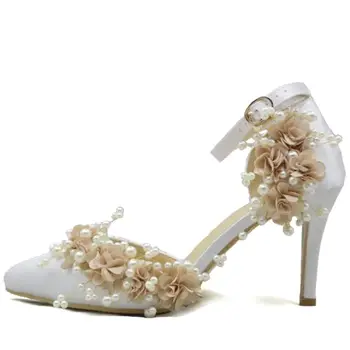 HEEL 8cm point toes woman flowers sandals pumps shoe NQ023 lady princess champagne flowers pearls bridal wedding party sandals
HEEL 8cm point toes woman flowers sandals pumps shoe NQ023 lady princess champagne flowers pearls bridal wedding party sandals
