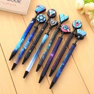 0.35mm Fashion Space Starry Night Sky EXO Bigbang Colourful Gel Ink Pen Beautiful Signature Pen Escolar Papelaria School Supply
0.35mm Fashion Space Starry Night Sky EXO Bigbang Colourful Gel Ink Pen Beautiful Signature Pen Escolar Papelaria School Supply