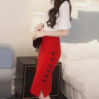 2019 Summer Skirts Womens Pencil Skirt Ladies High Waisted Button Split Office Skirt Multiple SizeMaxi Long Skirts 25
2019 Summer Skirts Womens Pencil Skirt Ladies High Waisted Button Split Office Skirt Multiple SizeMaxi Long Skirts 25