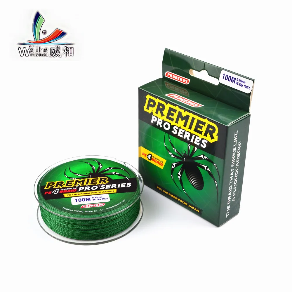 1pcs 100m Solid Trong Horse Fishing Line 5 Color PE Line 0.4 # -10 # Weaving Line Green Standard For Fishing Tools Accessories
1pcs 100m Solid Trong Horse Fishing Line 5 Color PE Line 0.4 # -10 # Weaving Line Green Standard For Fishing Tools Accessories