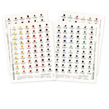 Daniel Smith Watercolor Dot Color Chart 66 colors 237 colors
Daniel Smith Watercolor Dot Color Chart 66 colors 237 colors