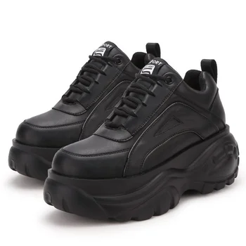 women sneakers 2019 Fashion Platform black/Whiter Sneakers Ladies Brand Chunky Causal Shoes Woman Leather Running Sports Shoes
women sneakers 2019 Fashion Platform black/Whiter Sneakers Ladies Brand Chunky Causal Shoes Woman Leather Running Sports Shoes