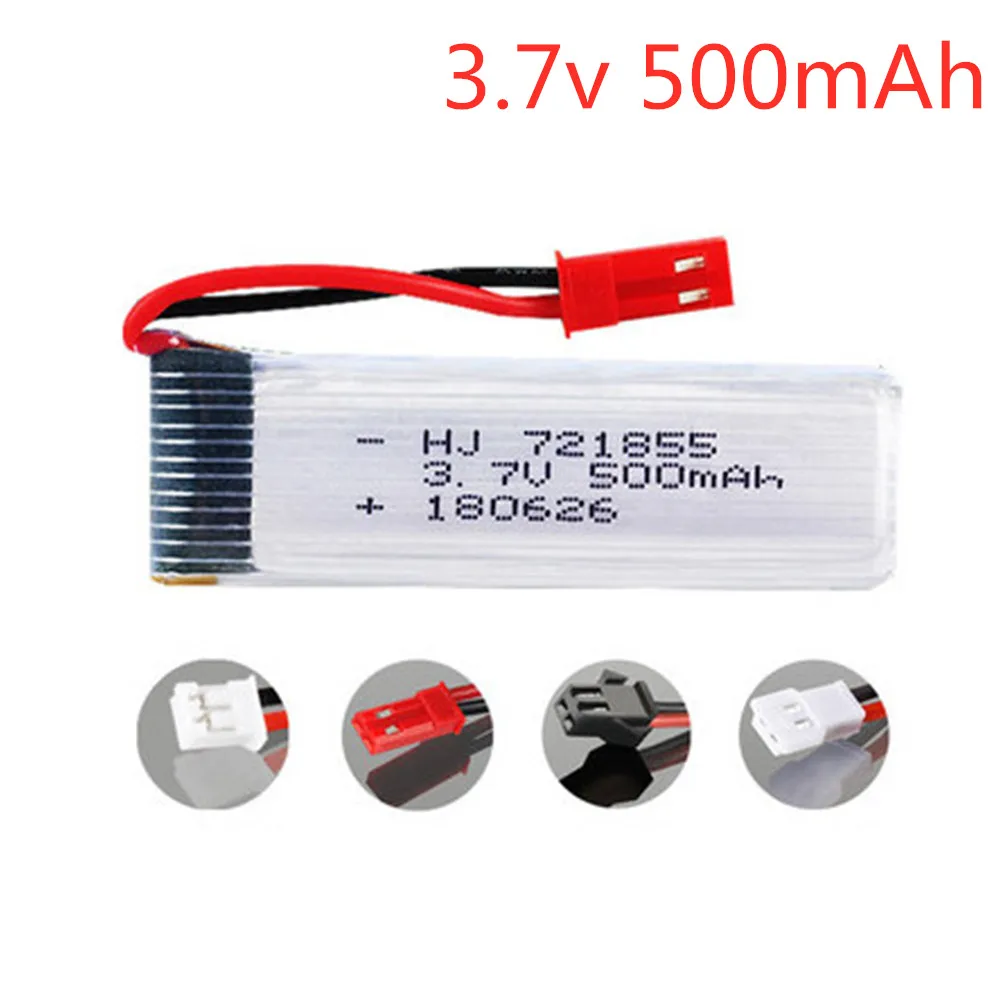 3.7V 500mAh Lipo battery For WLtoys V929 V966 V977 X20 V959 V212 V222 H37 H07 Udi U815A U818A L6036 Lipo battery 721855
3.7V 500mAh Lipo battery For WLtoys V929 V966 V977 X20 V959 V212 V222 H37 H07 Udi U815A U818A L6036 Lipo battery 721855