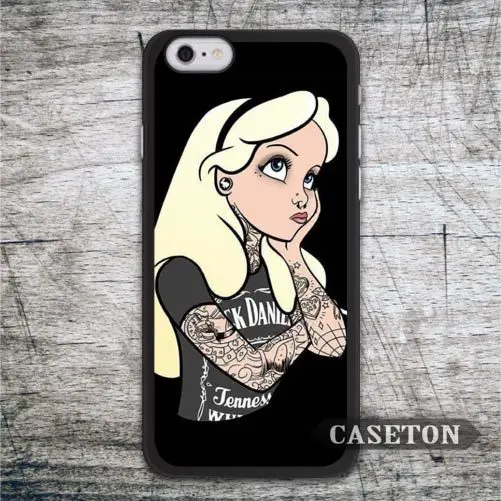 Tattoo Punk Alice font b Case b font For font b iPhone b font 7 6