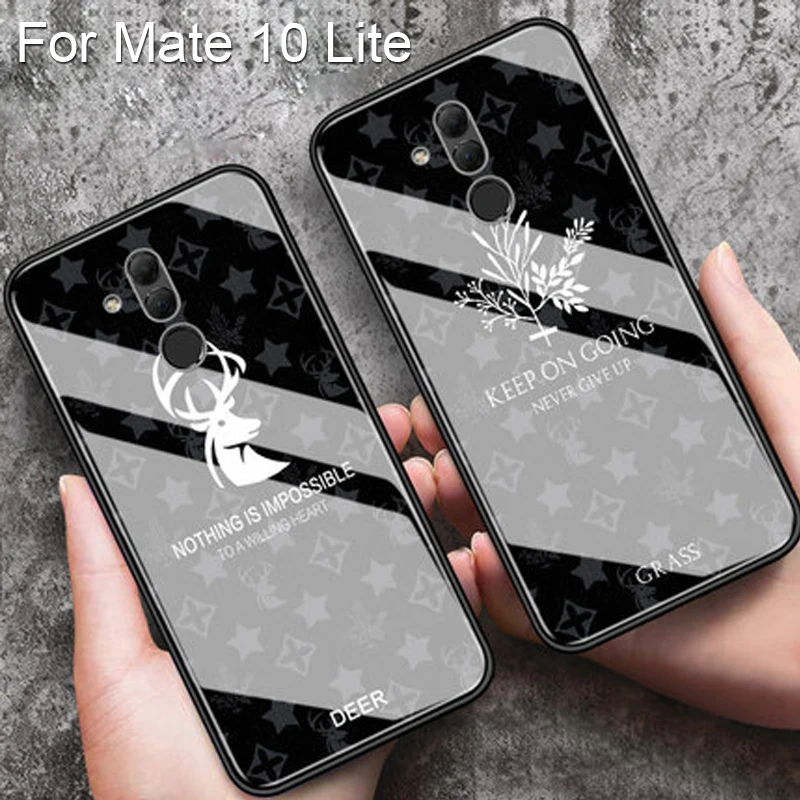Deer Grass Tempered Glass Case For Huawei Mate 10 Lite Soft silicone Hard Back Cover Shell For Huawei Mate 10 Lite Cases Coque
Deer Grass Tempered Glass Case For Huawei Mate 10 Lite Soft silicone Hard Back Cover Shell For Huawei Mate 10 Lite Cases Coque