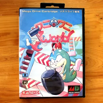 WaNi WaNi World 16 Bit MD Game Card with Retail Box for Sega MegaDrive & Genesis Video Game console system
WaNi WaNi World 16 Bit MD Game Card with Retail Box for Sega MegaDrive & Genesis Video Game console system