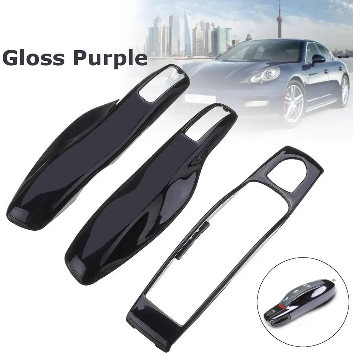 3pc Car Remote Key Case Fob Covers Set For Porsche/Panamera/Spyder/Carrera Macan Boxster Cayman Cayenne 911 970 981 991 92A 2011
3pc Car Remote Key Case Fob Covers Set For Porsche/Panamera/Spyder/Carrera Macan Boxster Cayman Cayenne 911 970 981 991 92A 2011