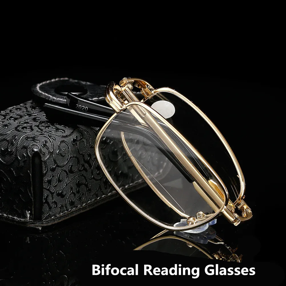 Intelligence Progressive Multifocal Folding Reading Glasses Bifocal See Near Far Ultra Light +1.0+1.5+2.0+2.5+3.0+3.5 RS340
Intelligence Progressive Multifocal Folding Reading Glasses Bifocal See Near Far Ultra Light +1.0+1.5+2.0+2.5+3.0+3.5 RS340