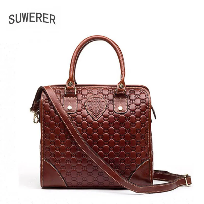 SUWERER2017 new high-quality fashion luxury brand handbag genuine leather shoulder bag counter genuine, female well-known brands
SUWERER2017 new high-quality fashion luxury brand handbag genuine leather shoulder bag counter genuine, female well-known brands