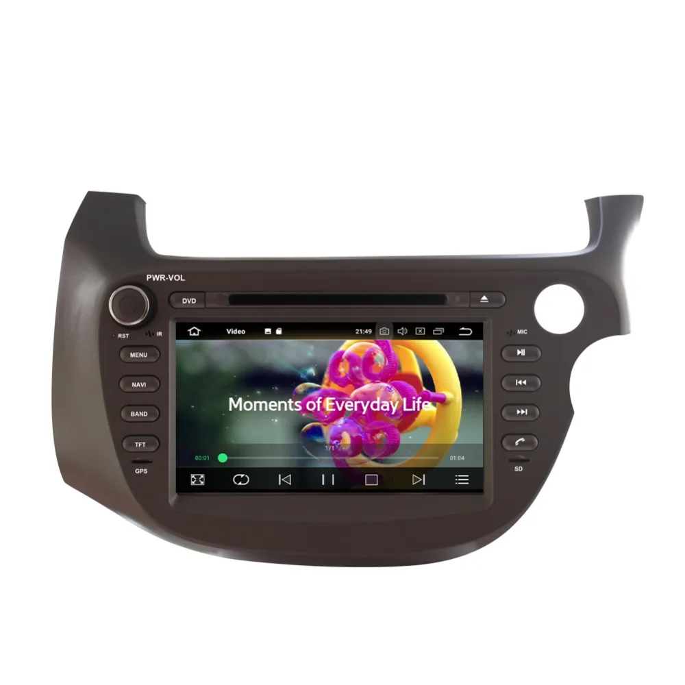 Головное устройство для Honda Fit/Jazz 2 Din Android 8 0 восемь ядер 4 Гб + 32 ГБ GPS навигация Wi Fi
