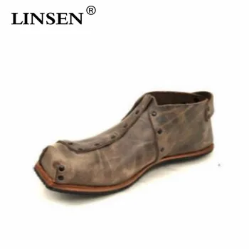 New Split Leather Man Casual Shoes Fashion Top Quality Driving Moccasins Slip On Loafers Men Flat Shoes Men's Retro Single Shoes
New Split Leather Man Casual Shoes Fashion Top Quality Driving Moccasins Slip On Loafers Men Flat Shoes Men's Retro Single Shoes