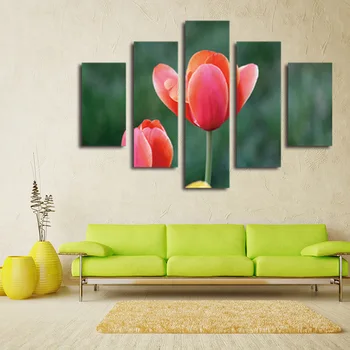 5 piece canvas art Pink orange flower Armies Canvas Painting decorations for home Oil Painting For Living Room\C-460
5 piece canvas art Pink orange flower Armies Canvas Painting decorations for home Oil Painting For Living Room\C-460