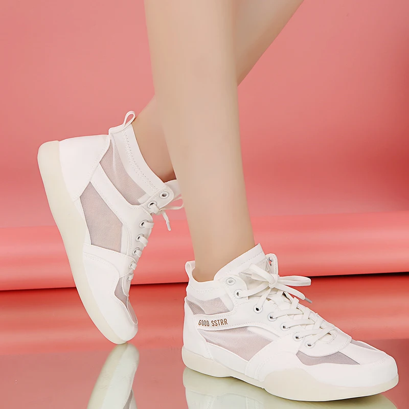 2019 Spring/Summer New Women Casual Sneakers Flat With Comfortable Mesh Breathable Lace-up White Sneakers Student Sports Shoes
2019 Spring/Summer New Women Casual Sneakers Flat With Comfortable Mesh Breathable Lace-up White Sneakers Student Sports Shoes