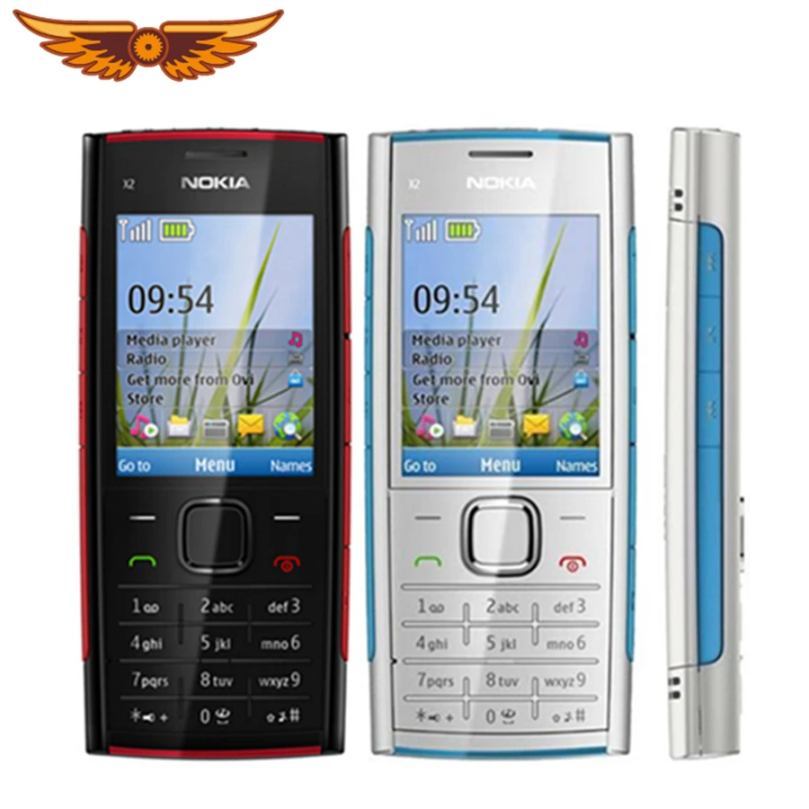 X2 Original Unlocked Nokia X2-00 Bluetooth FM JAVA 5MP Mobile Phone Hot selling in Poland Free shipping
X2 Original Unlocked Nokia X2-00 Bluetooth FM JAVA 5MP Mobile Phone Hot selling in Poland Free shipping
