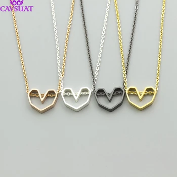 Wholesale 10pcs Classic Hollow Out Heart Shape Pendant Necklaces For Women Statement Jewelry Stainless Steel Chokers Kolye Bayan
Wholesale 10pcs Classic Hollow Out Heart Shape Pendant Necklaces For Women Statement Jewelry Stainless Steel Chokers Kolye Bayan