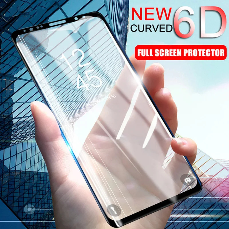 Curved Tempered Glass Full Cover Case for Samsung Galaxy S8 S9 Plus S6 S7 Edge Note 8 9 Screen Protector Cases Cover Accessories
Curved Tempered Glass Full Cover Case for Samsung Galaxy S8 S9 Plus S6 S7 Edge Note 8 9 Screen Protector Cases Cover Accessories