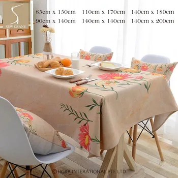 SewCrane Watercolor Wild Flower Art Painting Table Cloth Home Living Cotton Linen Tablecloth
SewCrane Watercolor Wild Flower Art Painting Table Cloth Home Living Cotton Linen Tablecloth
