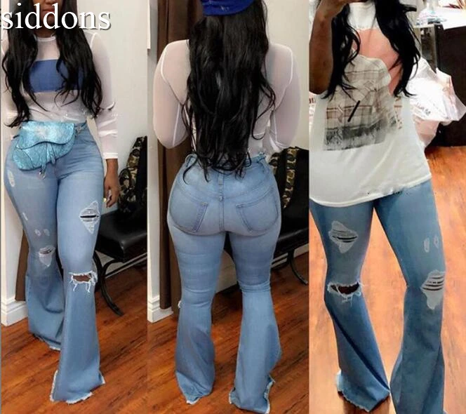 джинсы женские 2019 new hot fashion solid color Worn out high waist hole wide leg horn female jeans a240 jeans woman
джинсы женские 2019 new hot fashion solid color Worn out high waist hole wide leg horn female jeans a240 jeans woman