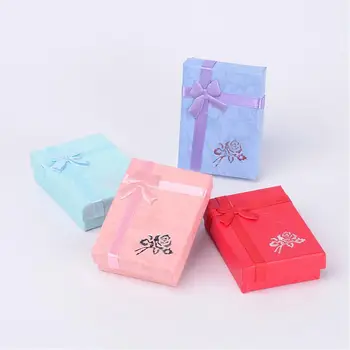 200pcs Mixed Color Pendant Necklaces Storage Gift Boxes Cardboard With Bowknot Liberality Rectangle 70x50x20mm
200pcs Mixed Color Pendant Necklaces Storage Gift Boxes Cardboard With Bowknot Liberality Rectangle 70x50x20mm