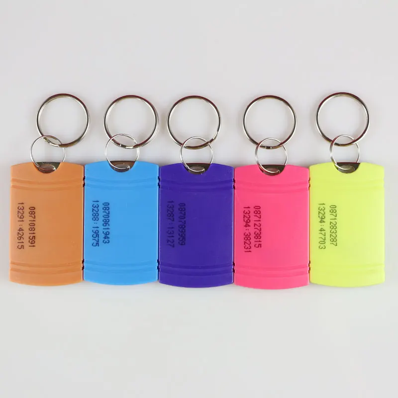 (100 pcs/lot) 125khz Writable Keyfobs RFID T5577 Proximity Rewritable Blank Keychains Access Control token Tags
(100 pcs/lot) 125khz Writable Keyfobs RFID T5577 Proximity Rewritable Blank Keychains Access Control token Tags