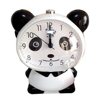 Creative cute Panda Mute Alarm Clock Night llght Cartoon Talking Table Clock for Child Student
Creative cute Panda Mute Alarm Clock Night llght Cartoon Talking Table Clock for Child Student