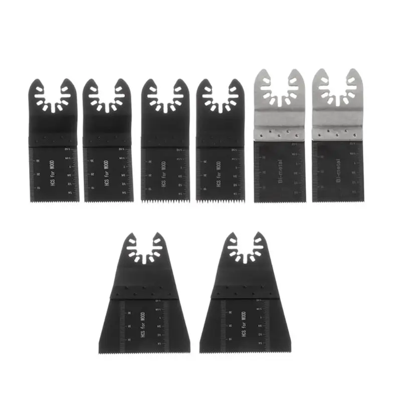 8Pcs/Set Black Metal Saw Blades Oscillating Multi Tool Accessories Kit for Fein Makita Bosch
8Pcs/Set Black Metal Saw Blades Oscillating Multi Tool Accessories Kit for Fein Makita Bosch