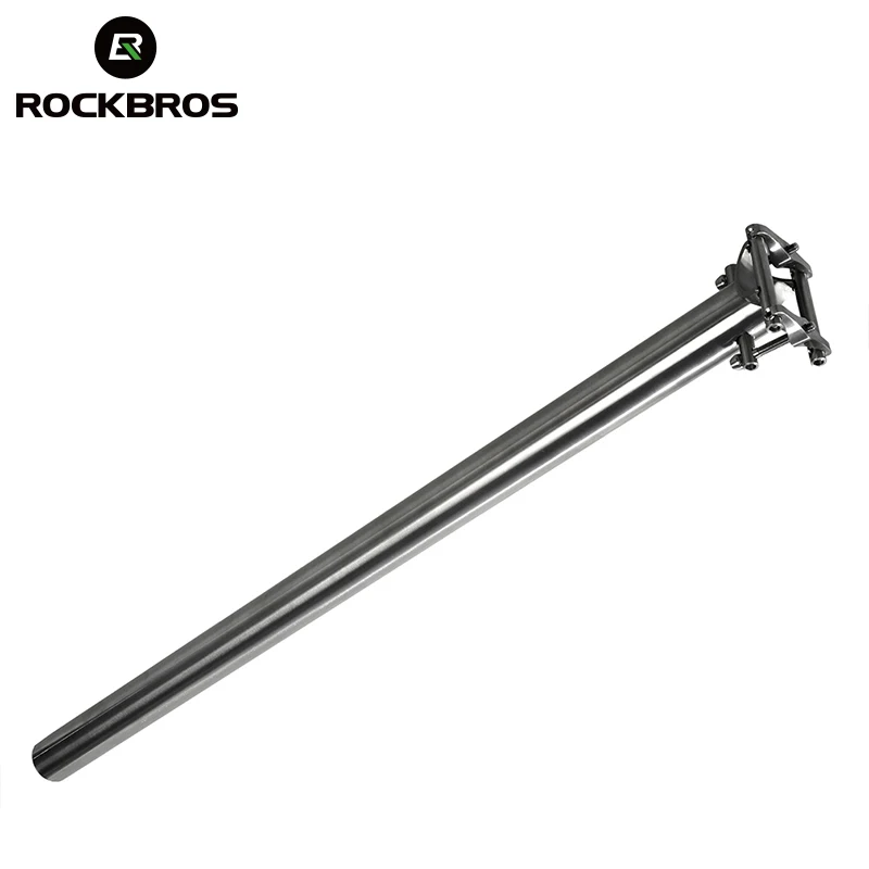 ROCKBROS Titanium Titanium Alloy 3AL2.5V 31.8mm CNC Seatpost for Brompton Folding Bike 4 Sizes 600/580/550/520mm
ROCKBROS Titanium Titanium Alloy 3AL2.5V 31.8mm CNC Seatpost for Brompton Folding Bike 4 Sizes 600/580/550/520mm