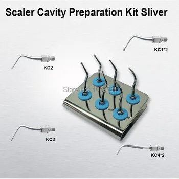1 set KACKS Scaler Cavity Preparation Kit Sliver Best for treating children Better protection of solf tissue for KAVO sirona
1 set KACKS Scaler Cavity Preparation Kit Sliver Best for treating children Better protection of solf tissue for KAVO sirona
