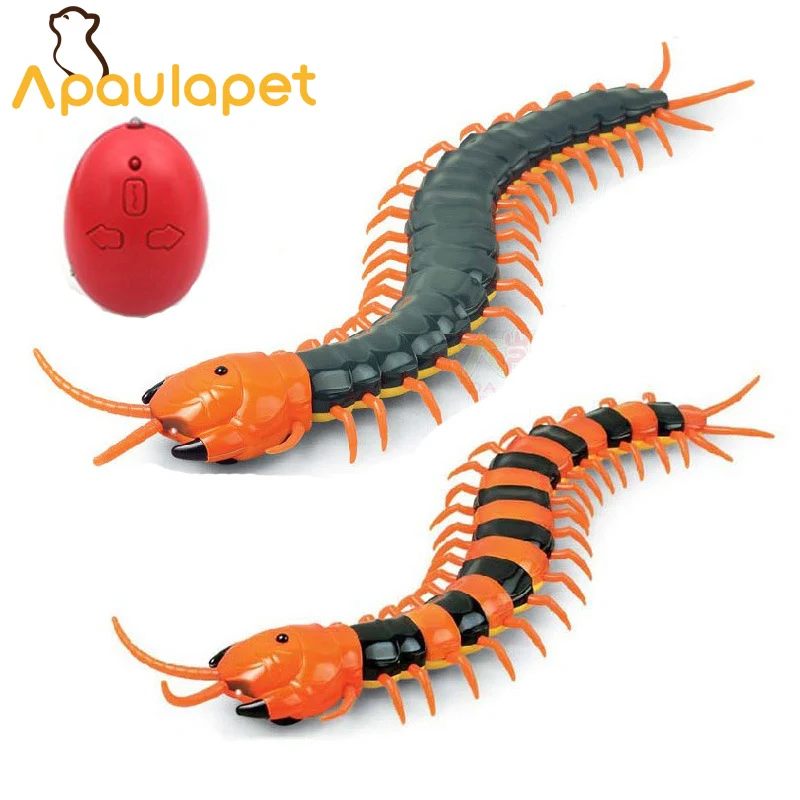 APAULAPET Dog Toy Electric RC Centipede Fake Insect Remote Control Centipede Creative Electric Tricky Funny Cat Toy For Cat
APAULAPET Dog Toy Electric RC Centipede Fake Insect Remote Control Centipede Creative Electric Tricky Funny Cat Toy For Cat