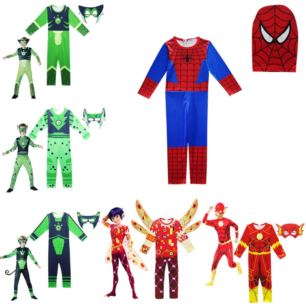 Menino Conjunto Infantil Ninjago Kids Child Hulk The Amazing Spiderman Masks Boy The Flash Halloween Cosplay Spiderman Clothing
Menino Conjunto Infantil Ninjago Kids Child Hulk The Amazing Spiderman Masks Boy The Flash Halloween Cosplay Spiderman Clothing