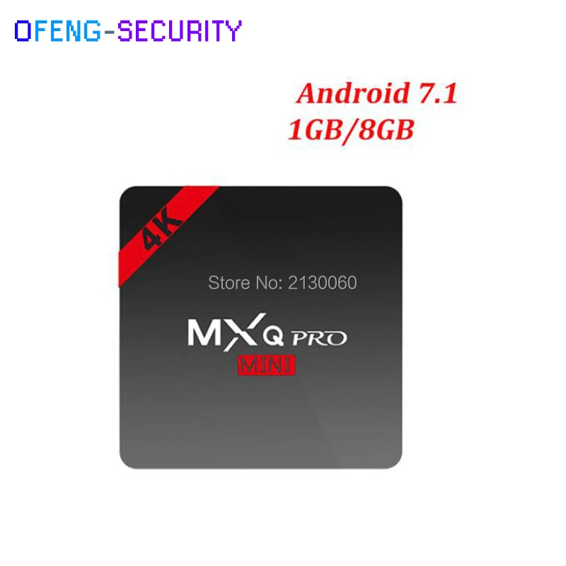MXQ PRO 4K Android 7 1 TV Box Amlogic S905W четырехъядерный ГБ 8 Smart Tv 2 4G WiFi медиаплеер PK X96mini X96 mini |