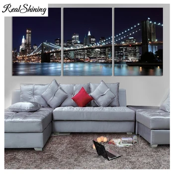 Full Square 5D DIY Diamond embroidery Triptych City Bridge Night View Diamond Painting Cross Stitch Rhinestone Mosaic FS3362
Full Square 5D DIY Diamond embroidery Triptych City Bridge Night View Diamond Painting Cross Stitch Rhinestone Mosaic FS3362