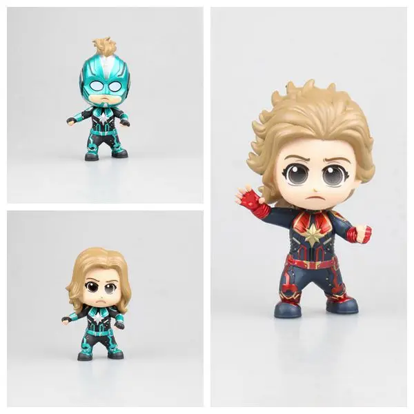 3 styles Q version Avengers 4 End game Captain Marvel Movie Action Figure Carol Danvers Legends Spuer Hero Doll Toys Kids Gift
3 styles Q version Avengers 4 End game Captain Marvel Movie Action Figure Carol Danvers Legends Spuer Hero Doll Toys Kids Gift