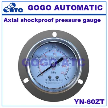 Axial band edge Seismic pressure gauge YN60ZT Oil pressure / hydraulic / water pressure / air pressure 0-1.6MPA-60MPA gauge
Axial band edge Seismic pressure gauge YN60ZT Oil pressure / hydraulic / water pressure / air pressure 0-1.6MPA-60MPA gauge