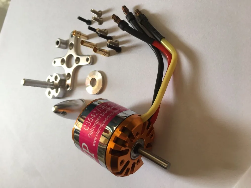EMP motor 3542kv1000 electric outrunner brushless airplane motor with 4mm shaft for DIY RC model airplane qudcopter
EMP motor 3542kv1000 electric outrunner brushless airplane motor with 4mm shaft for DIY RC model airplane qudcopter